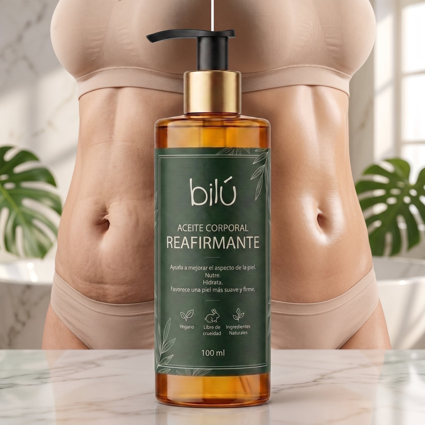 BILÚ - Aceite Corporal Reafirmante Anti-Age